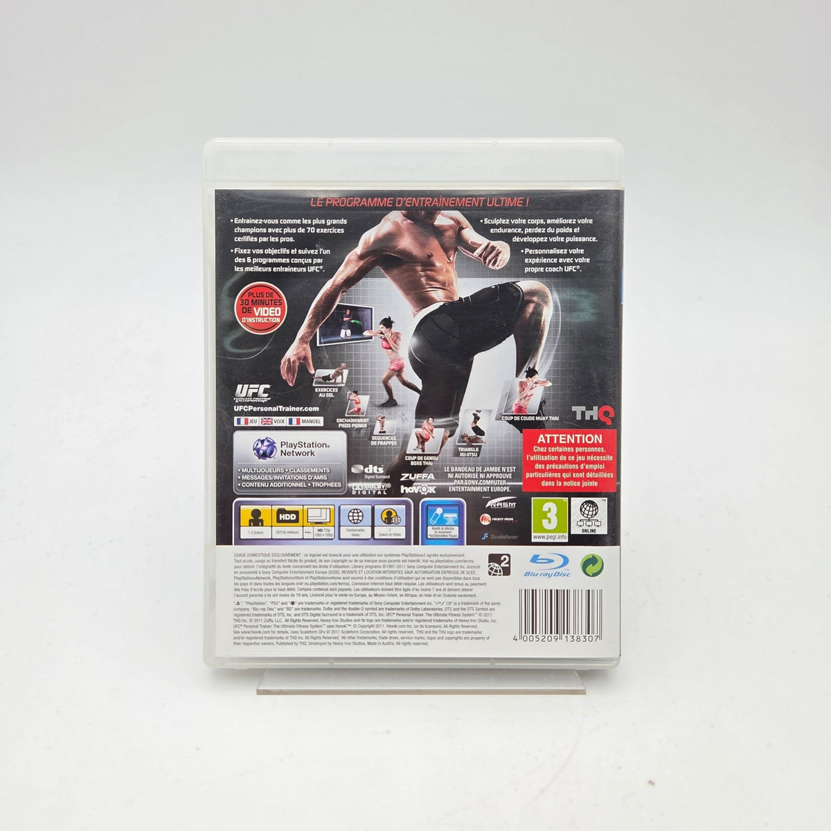UFC PERSONAL TRAINER: THE ULTIMATE FITNESS SYSTEM - PLAYSTATION 3 - Strike Games