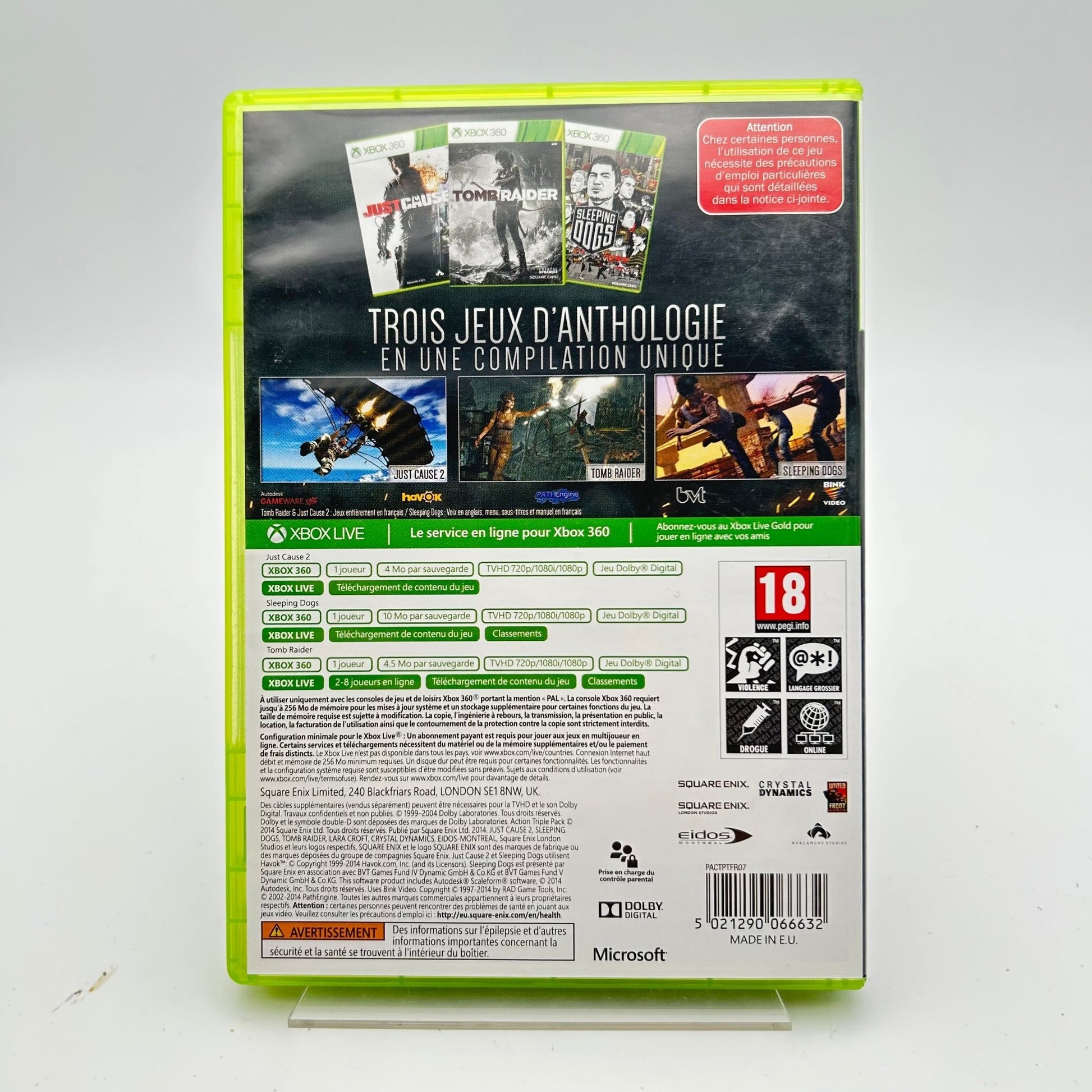 ULTIMATE ACTION TRIPLE PACK - XBOX 360 - Strike Games
