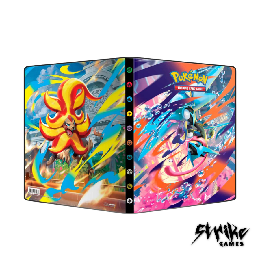Ultra Pro - Pokémon JCC - Méga-Évolution - Portfolio à 9 pochettes ME04 Chaos Ascendant - Strike Games