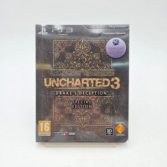 UNCHARTED 3: DRAKE'S DECEPTION STEELBOOK - PLAYSTATION 3 - Strike Games