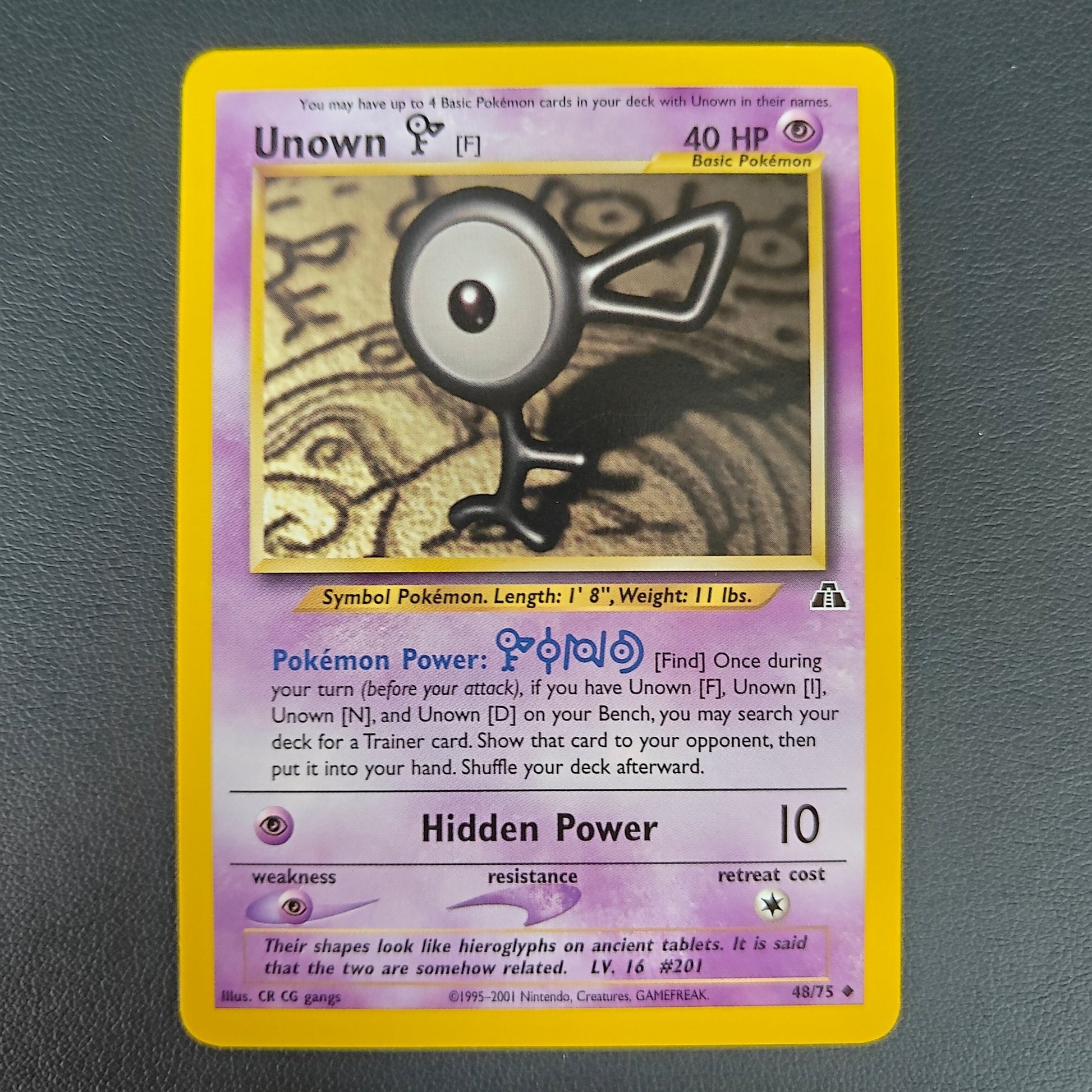 UNOWN [F] (NDI 48) - Strike Games