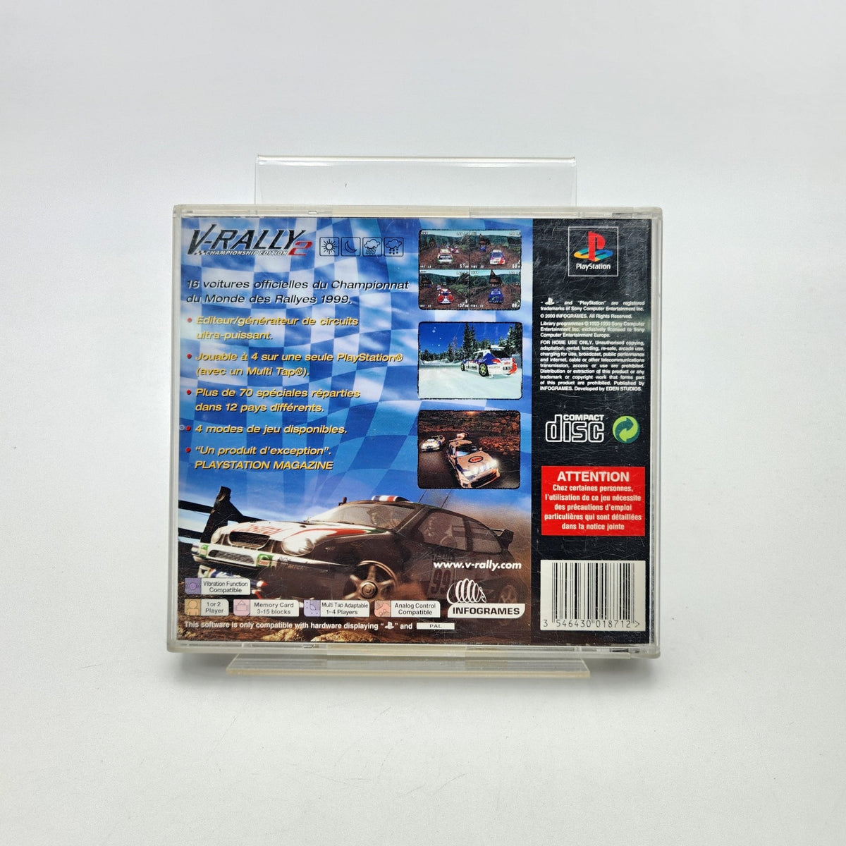 V-RALLY 2 - PLAYSTATION 1 - Strike Games