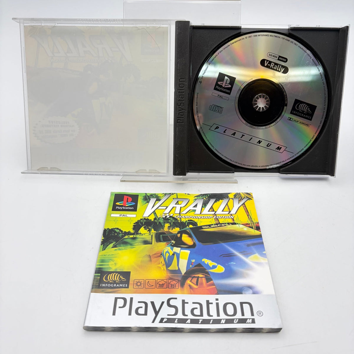 V-RALLY - PLAYSTATION 1 - Strike Games