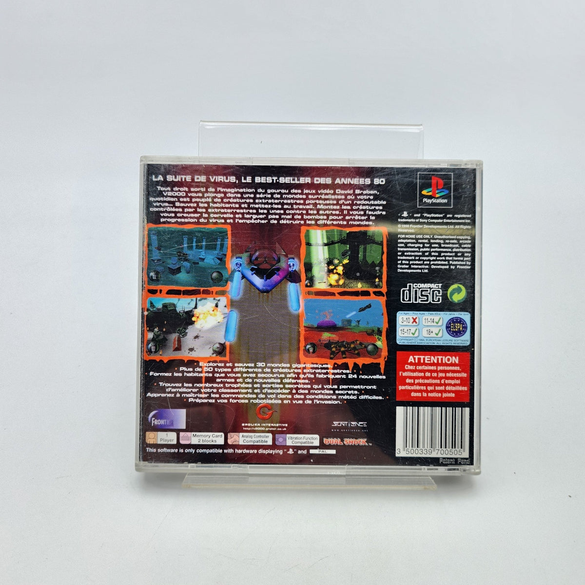 V2000 - PLAYSTATION 1 - Strike Games