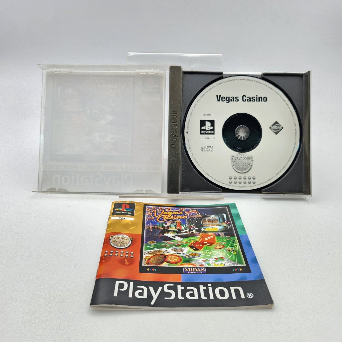 VEGAS CASINO - PLAYSTATION 1 - Strike Games