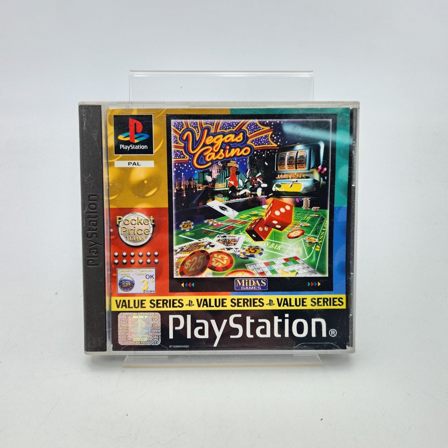 VEGAS CASINO - PLAYSTATION 1 - Strike Games