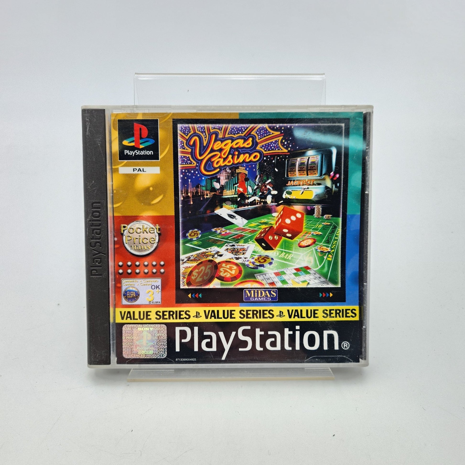 VEGAS CASINO - PLAYSTATION 1 - Strike Games