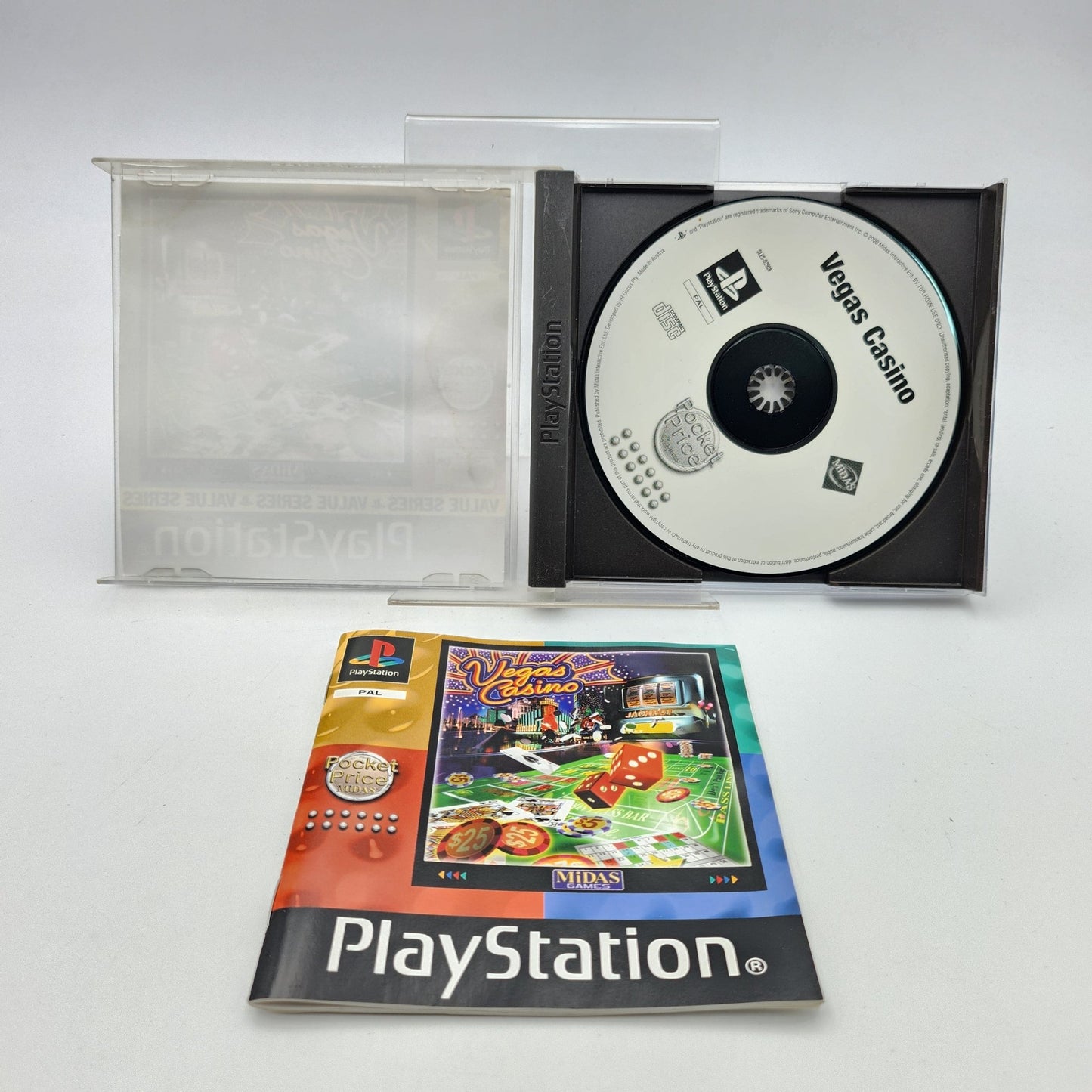 VEGAS CASINO - PLAYSTATION 1 - Strike Games
