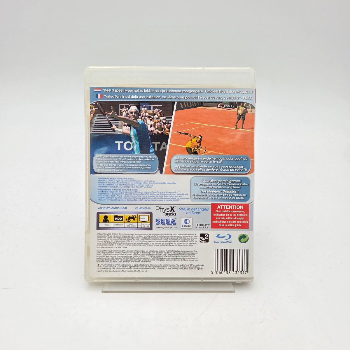 VIRTUA TENNIS 3 - PLAYSTATION 3 - Strike Games