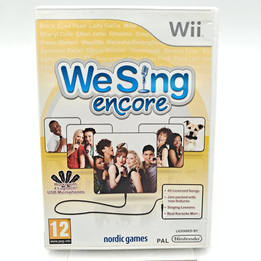 WE SING ENCORE - NINTENDO WII - Strike Games