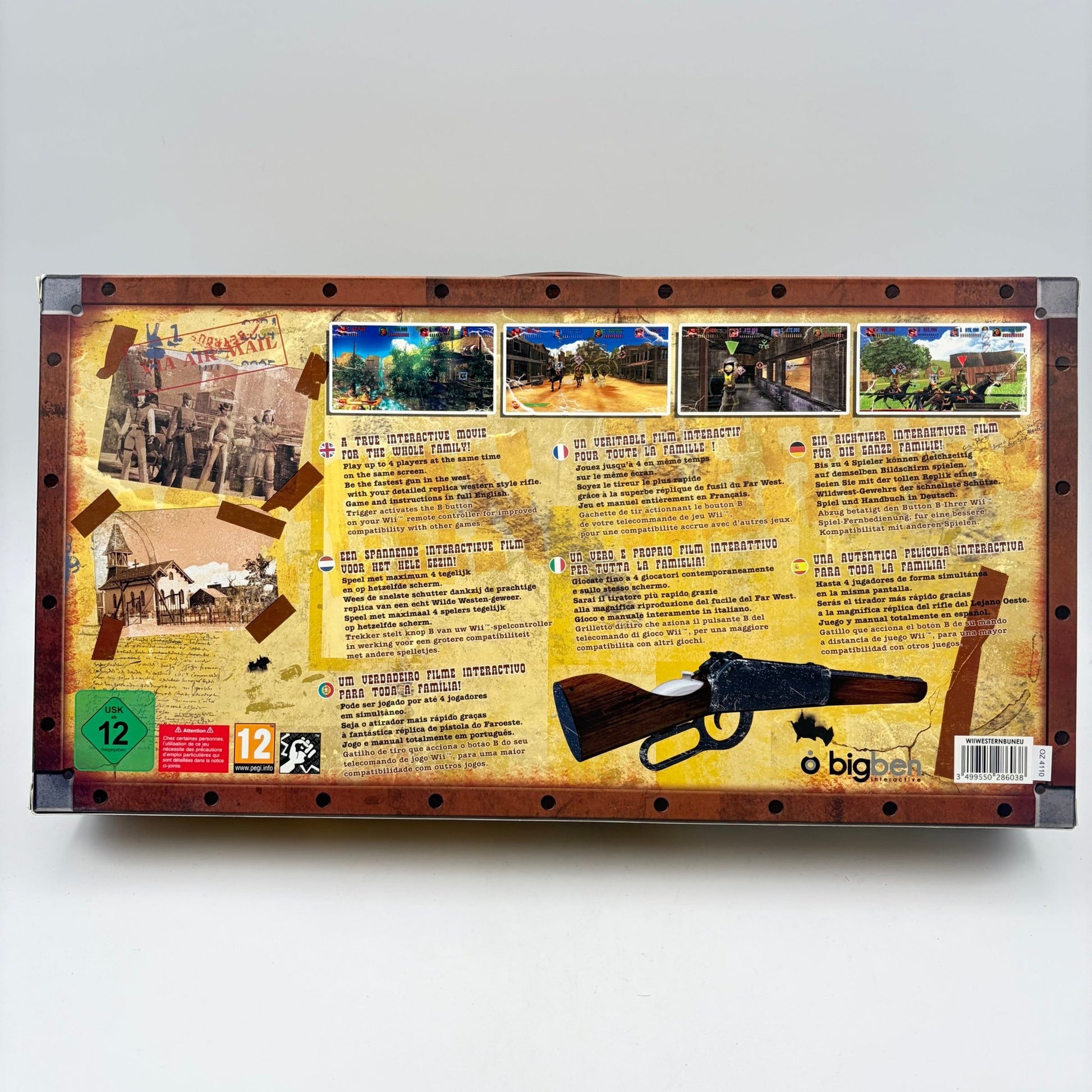 WESTERN HEROES GUN BUNDLE - WII - Strike Games
