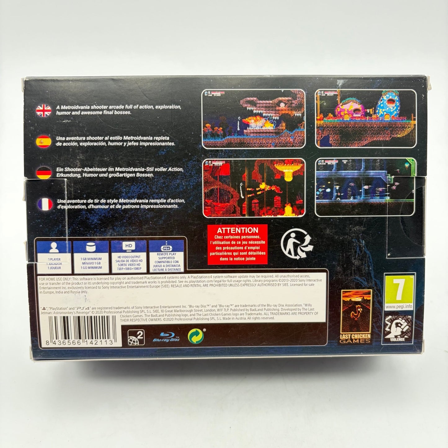 WILLY JETMAN: ASTROMONKEY'S REVENGE – SWEEPER'S EDITION - PLAYSTATION 4 - Strike Games