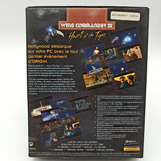 WING COMMANDER III: HEART OF THE TIGER - PC BIG BOX - Strike Games