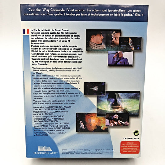 WING COMMANDER IV: THE PRICE OF FREEDOM - PC BIG BOX - Strike Games