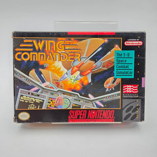 Wing Commander - Super Nintendo - Strike Games