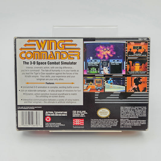 Wing Commander - Super Nintendo - Strike Games
