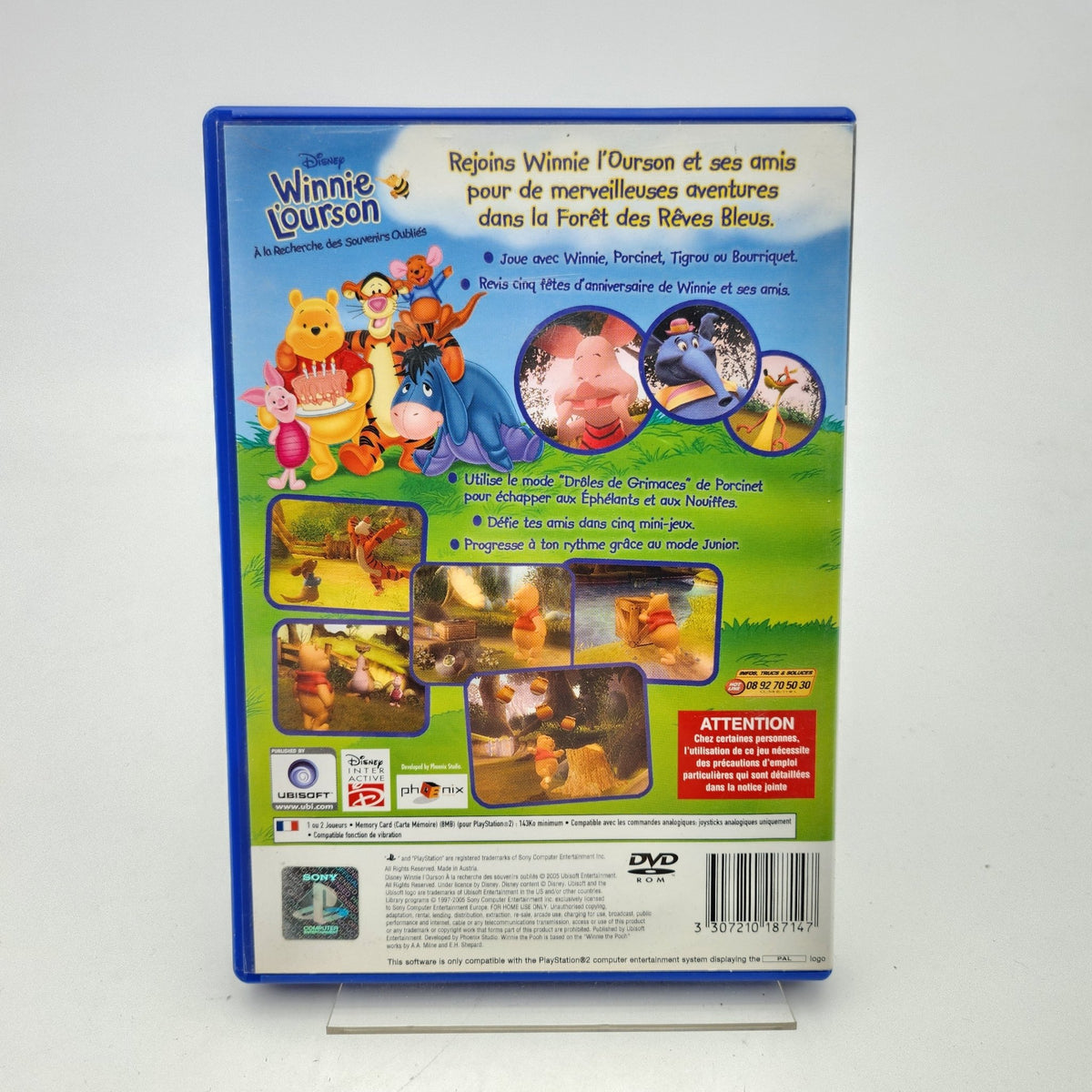 WINNIE L'OURSON A LA RECHERCHE DES SOUVENIRS OUBLIES - PLAYSTATION 2 - Strike Games