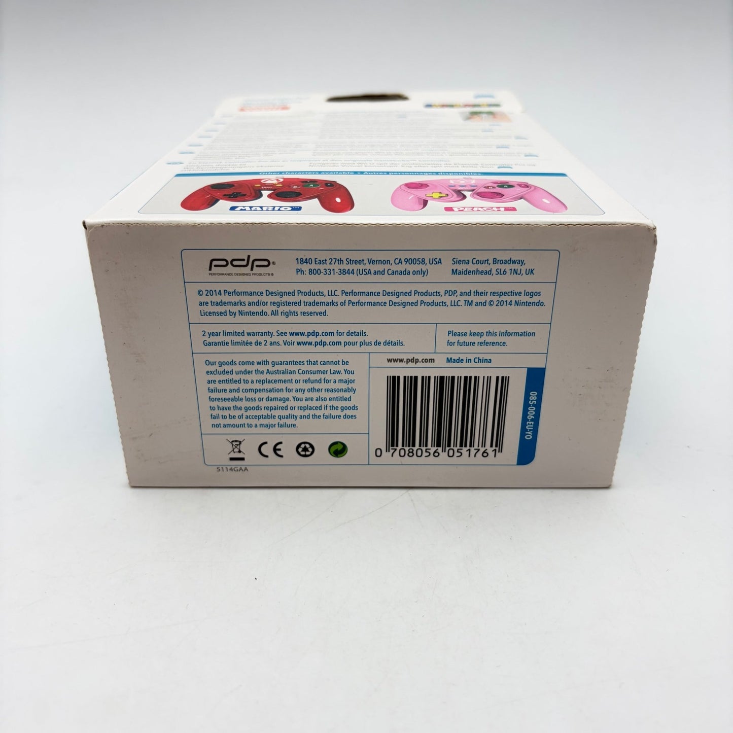 WIRED FIGHT PAD YOSHI - WII U - Strike Games
