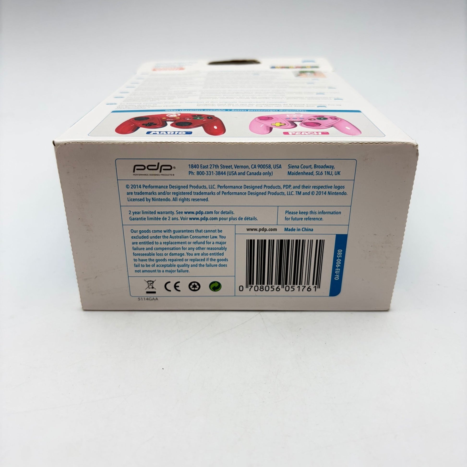 WIRED FIGHT PAD YOSHI - WII U - Strike Games