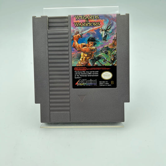 WIZARDS & WARRIORS - NES - Strike Games