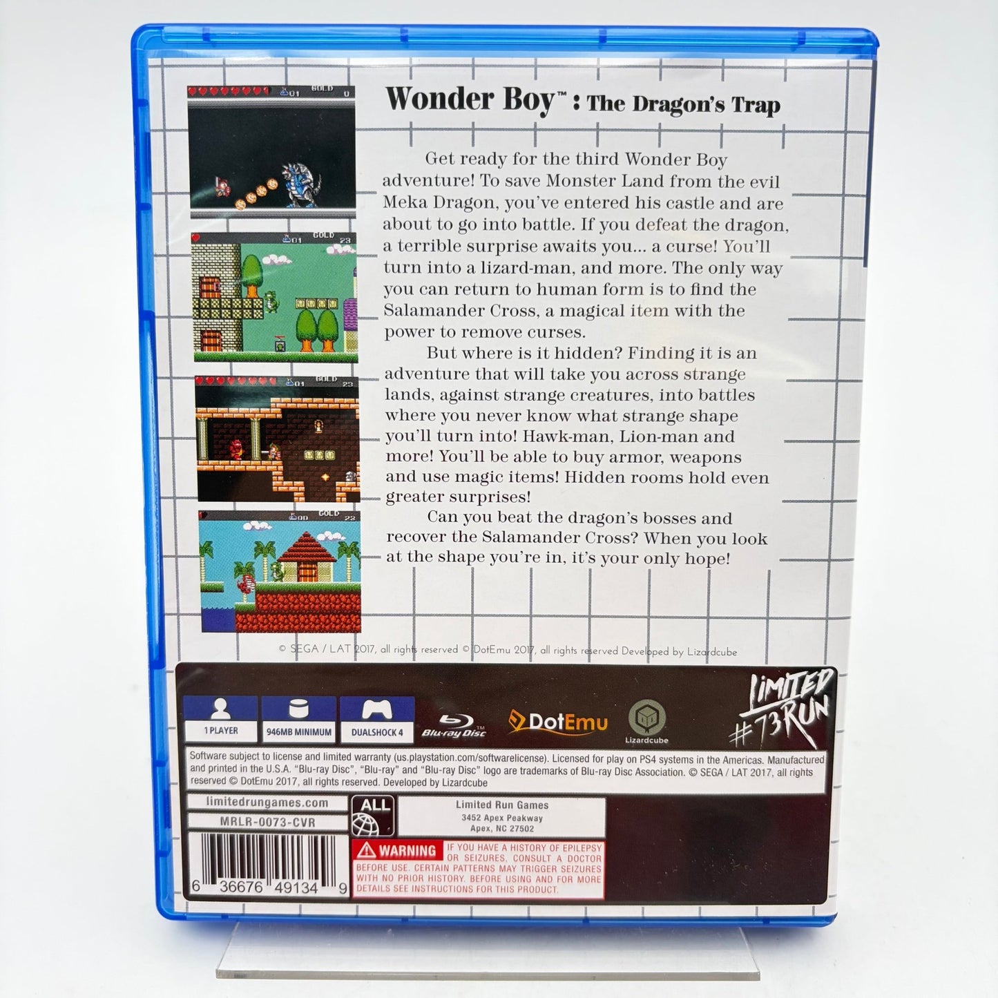 WONDER BOY THE DRAGON'S TRAP - PLAYSTATION 4 - Strike Games