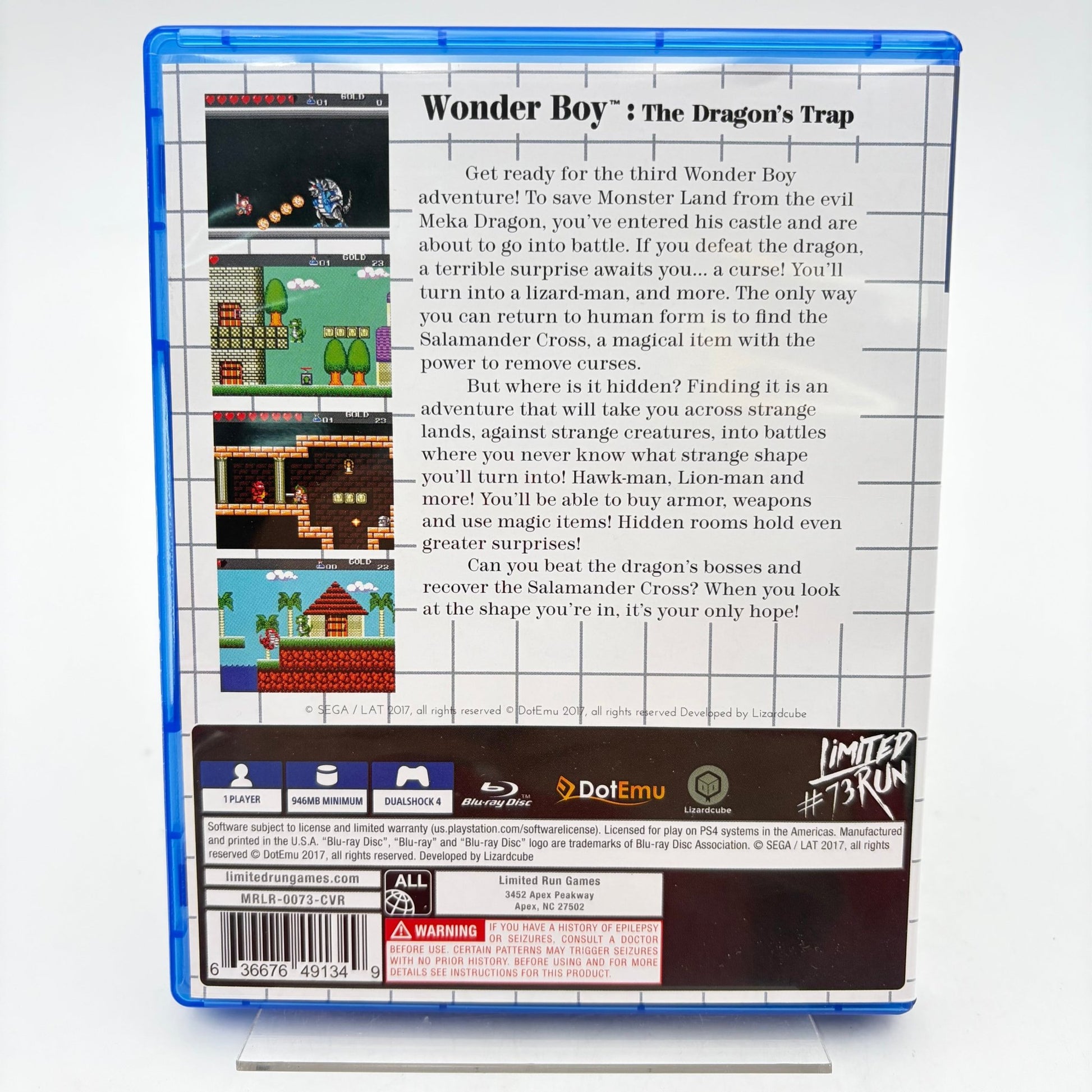 WONDER BOY THE DRAGON'S TRAP - PLAYSTATION 4 - Strike Games