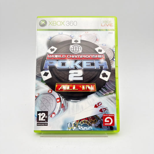 WORLD CHAMPIONSHIP POKER 2 ALL IN - XBOX 360 - Strike Games