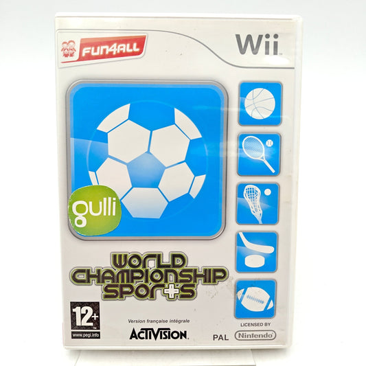 WORLD CHAMPIONSHIP SPORTS - NINTENDO WII - Strike Games
