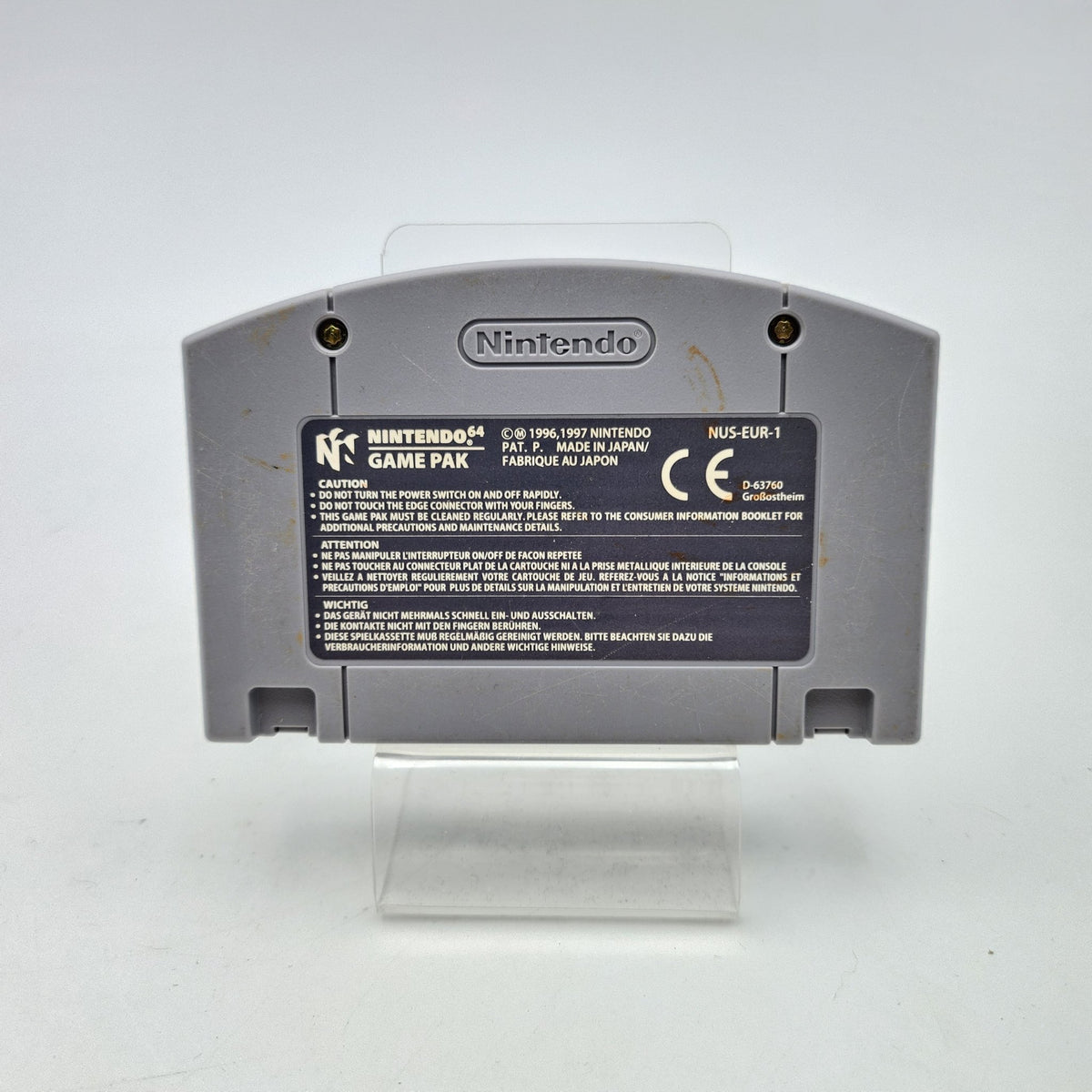 WORLD CUP 98 - NINTENDO 64 - Strike Games