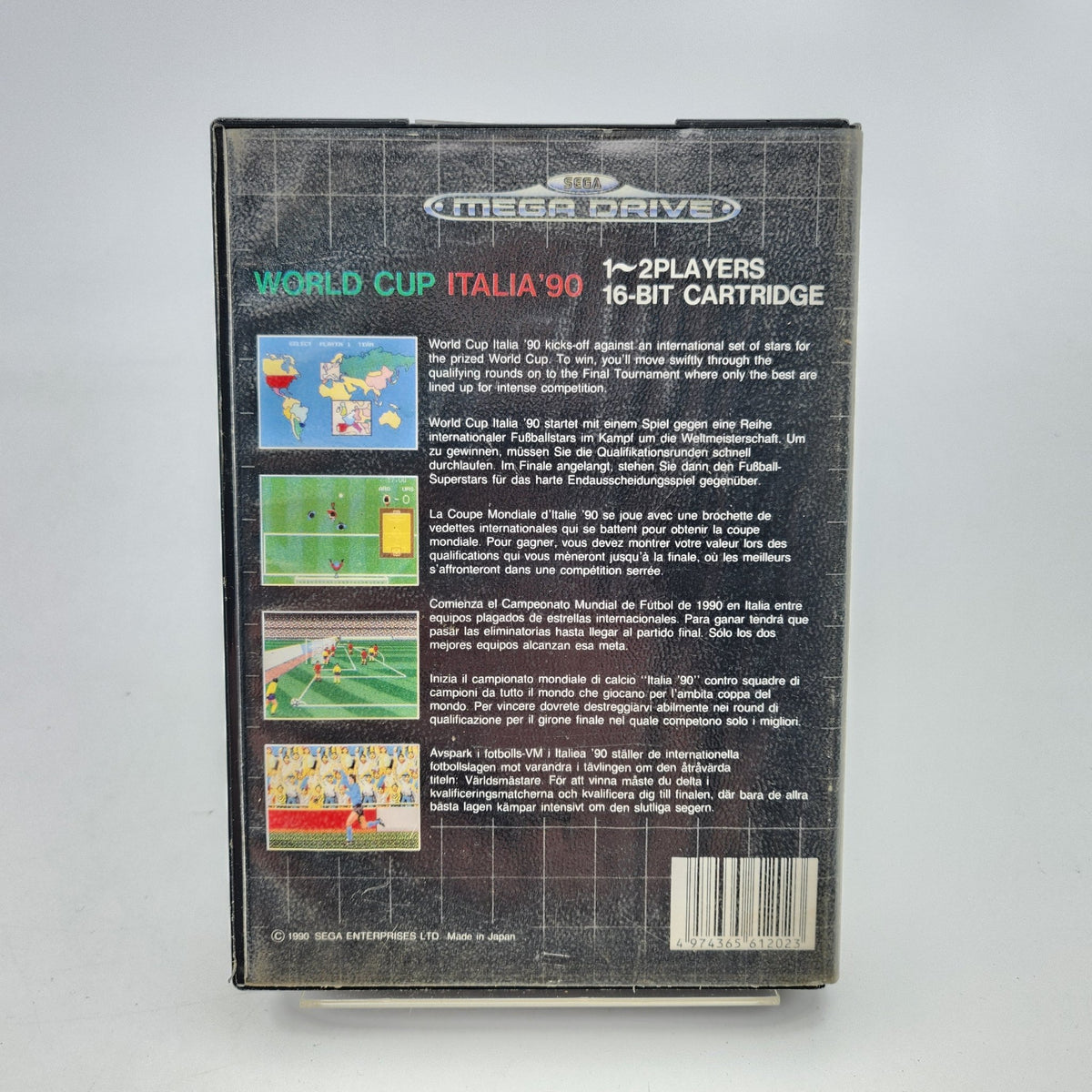 World Cup Italia 90 - Mega Drive - Strike Games