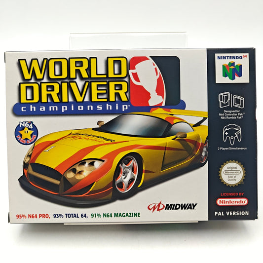 WORLD DRIVER CHAMPIONSHIP - NINTENDO 64 - Strike Games