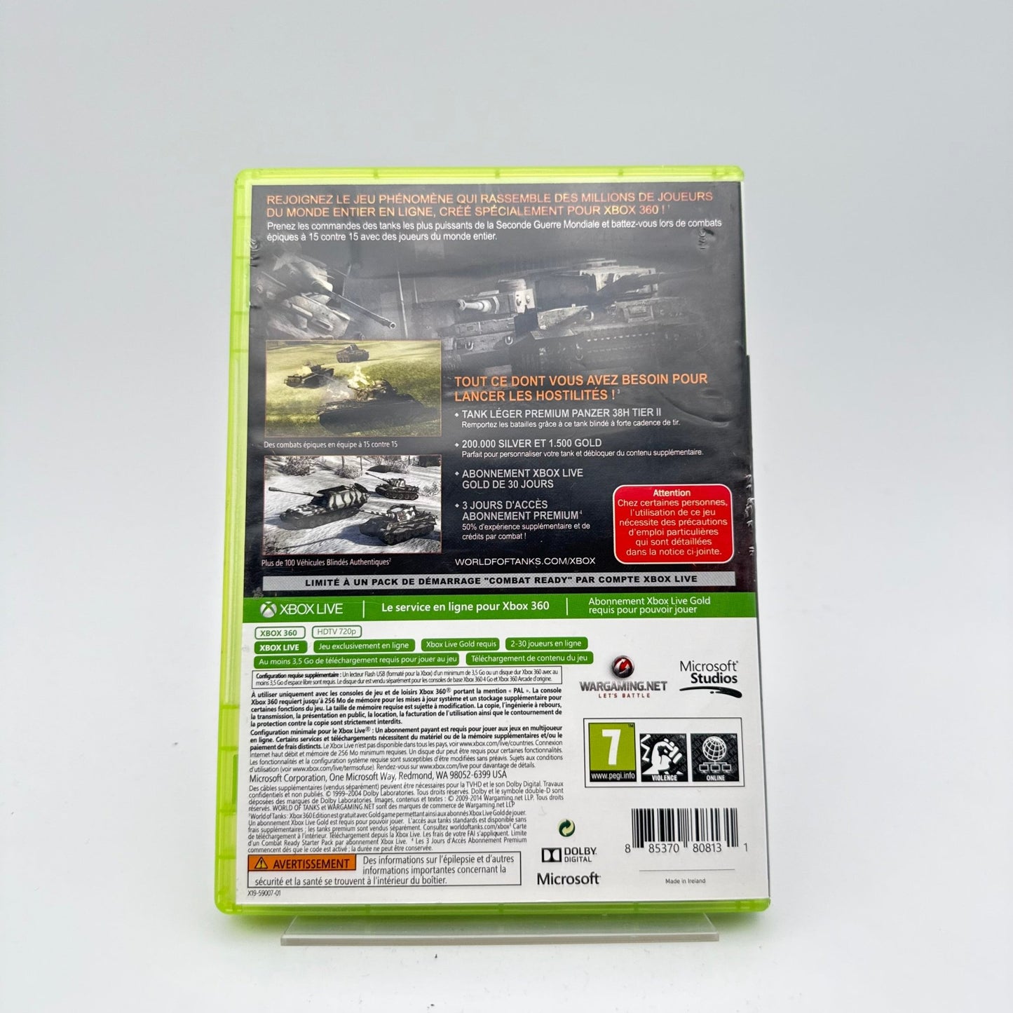 WORLD OF TANKS XBOX 360 EDITION - XBOX 360 - Strike Games