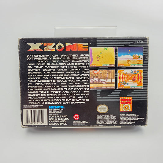 X Zone - Super Nintendo - Strike Games