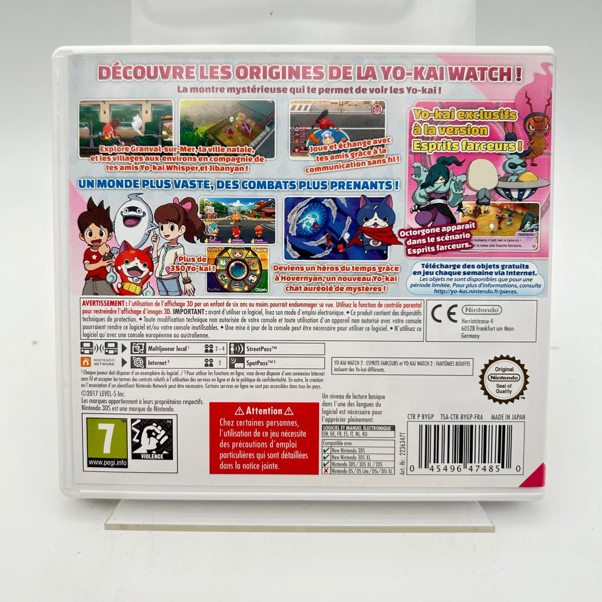 YO-KAI WATCH 2 ESPRITS FARCEURS - 3DS - Strike Games