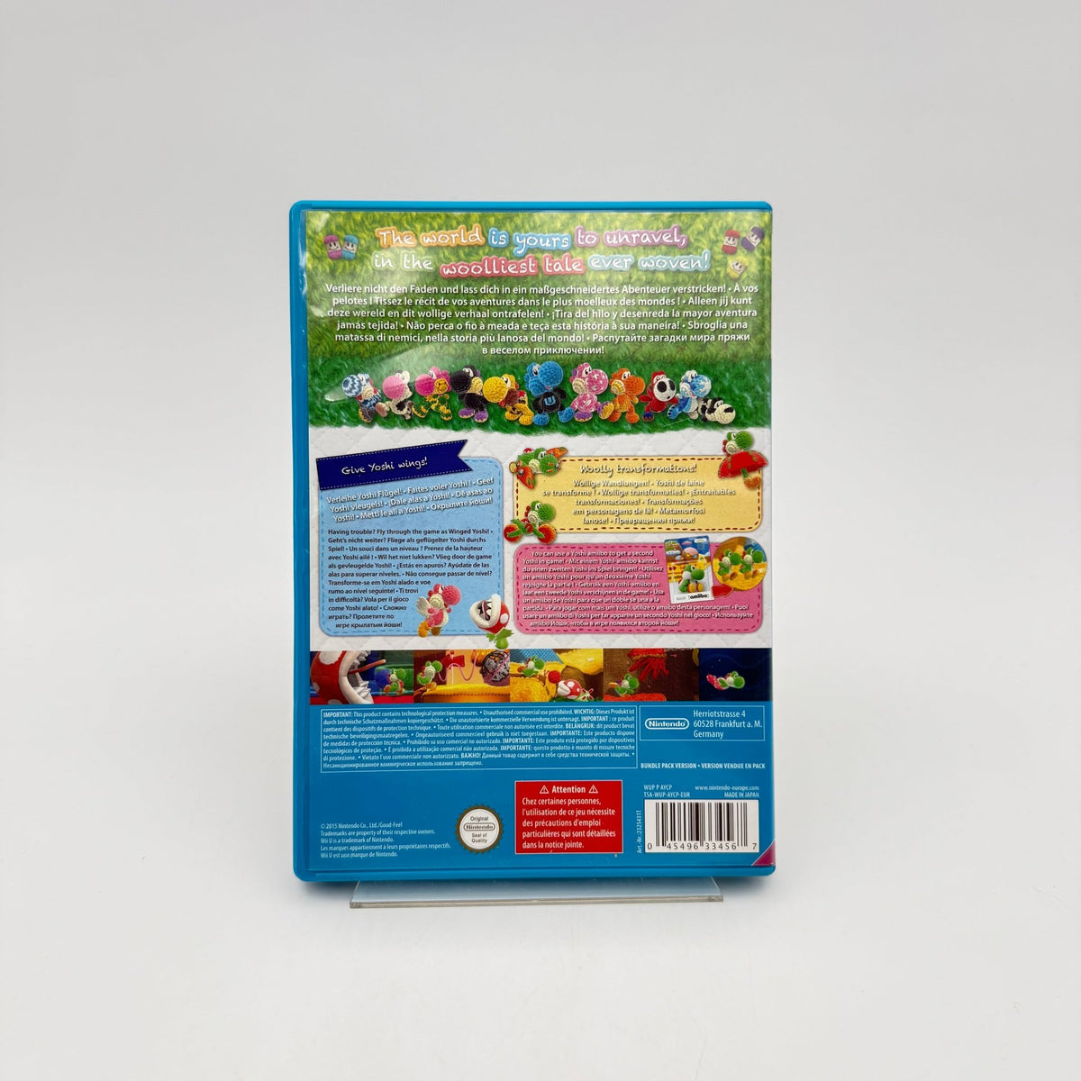 YOSHI'S WOOLLY WORLD AMIIBO PACK - NINTENDO WII U - Strike Games