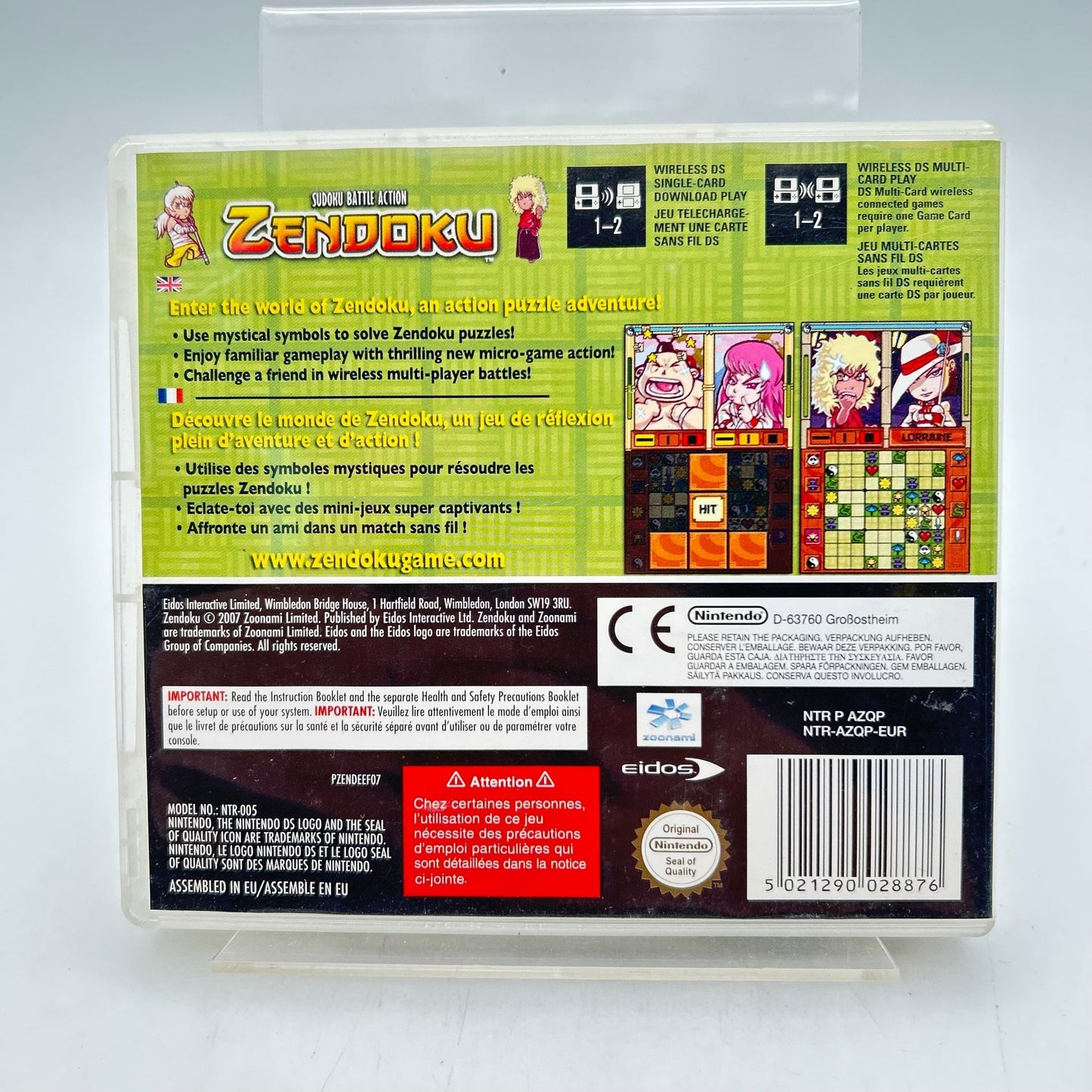 ZENDOKU - NINTENDO DS - Strike Games