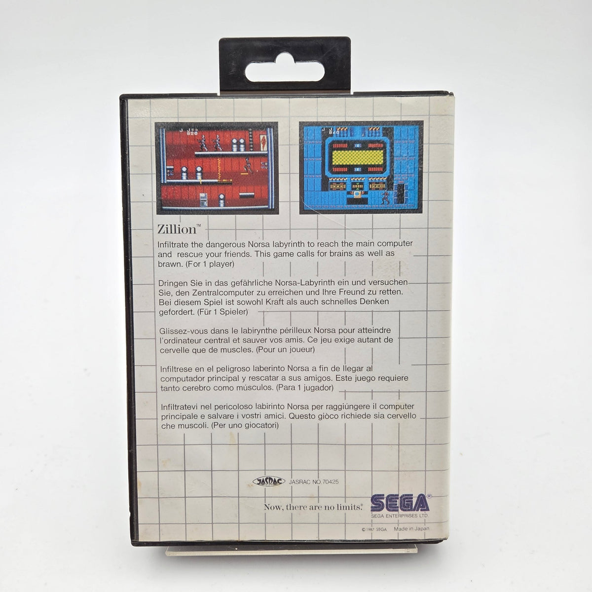 Zillion - Master System - Strike Games