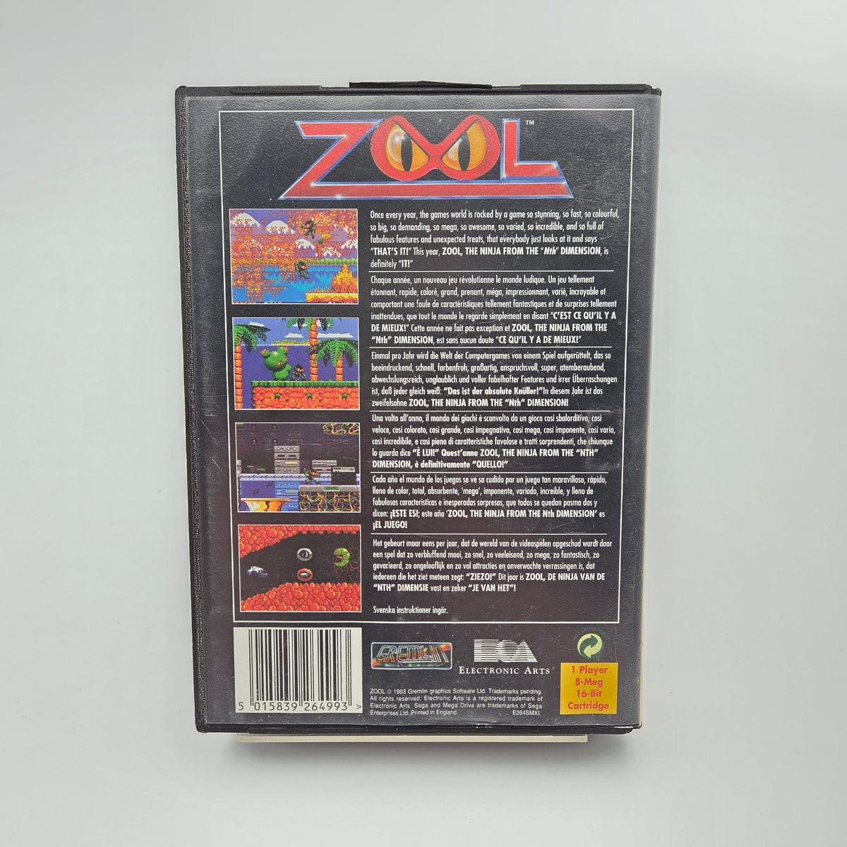 Zool - Mega Drive - Strike Games