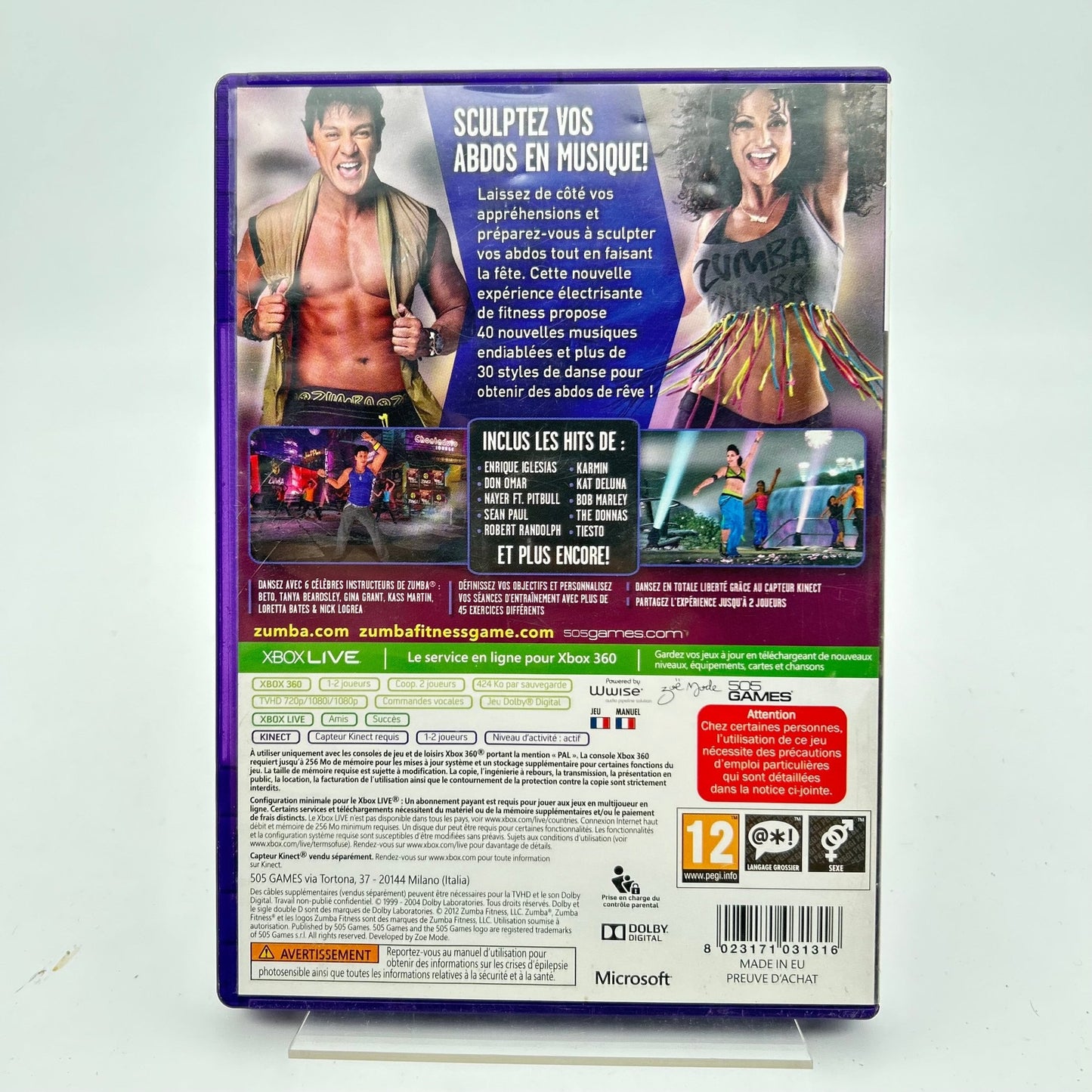ZUMBA CORE - XBOX 360 - Strike Games